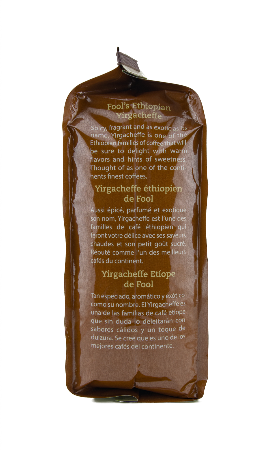 Coffee Fool's Ethiopian Yirgacheffe 2lbs