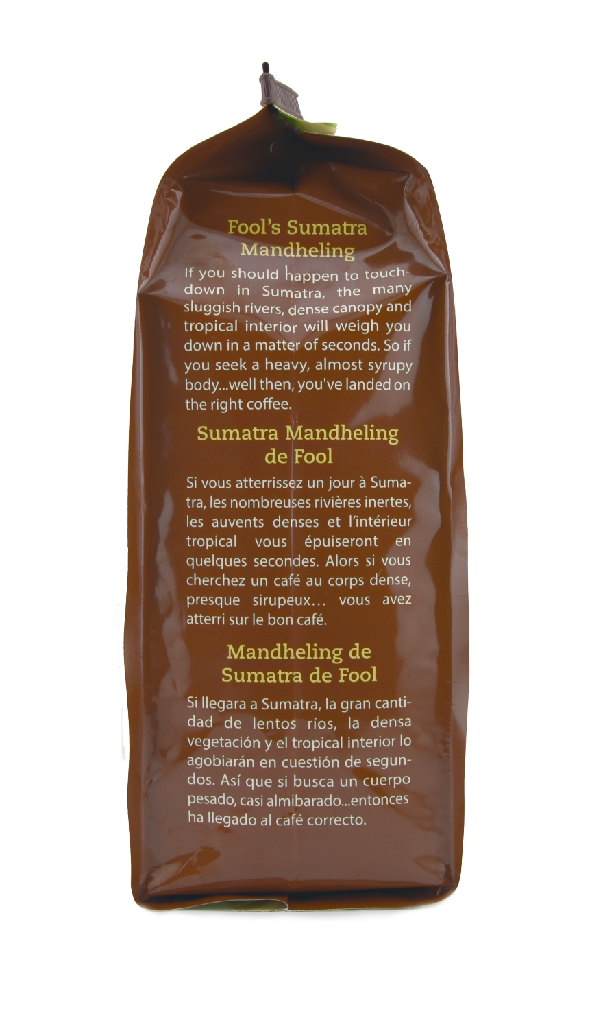Coffee Fool's Sumatra Mandheling 2lbs