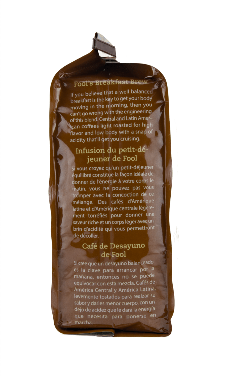 Coffee Fool's Breakfast Brew 2lbs - The Coffee Fool