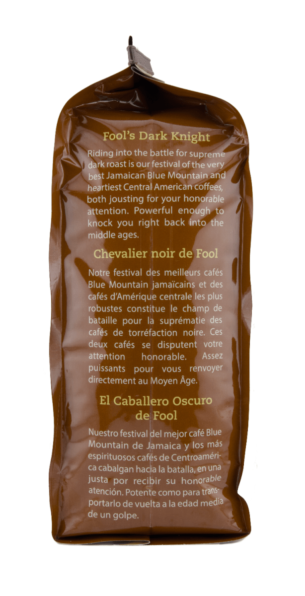 Coffee Fool's Dark Knight 2lbs - The Coffee Fool