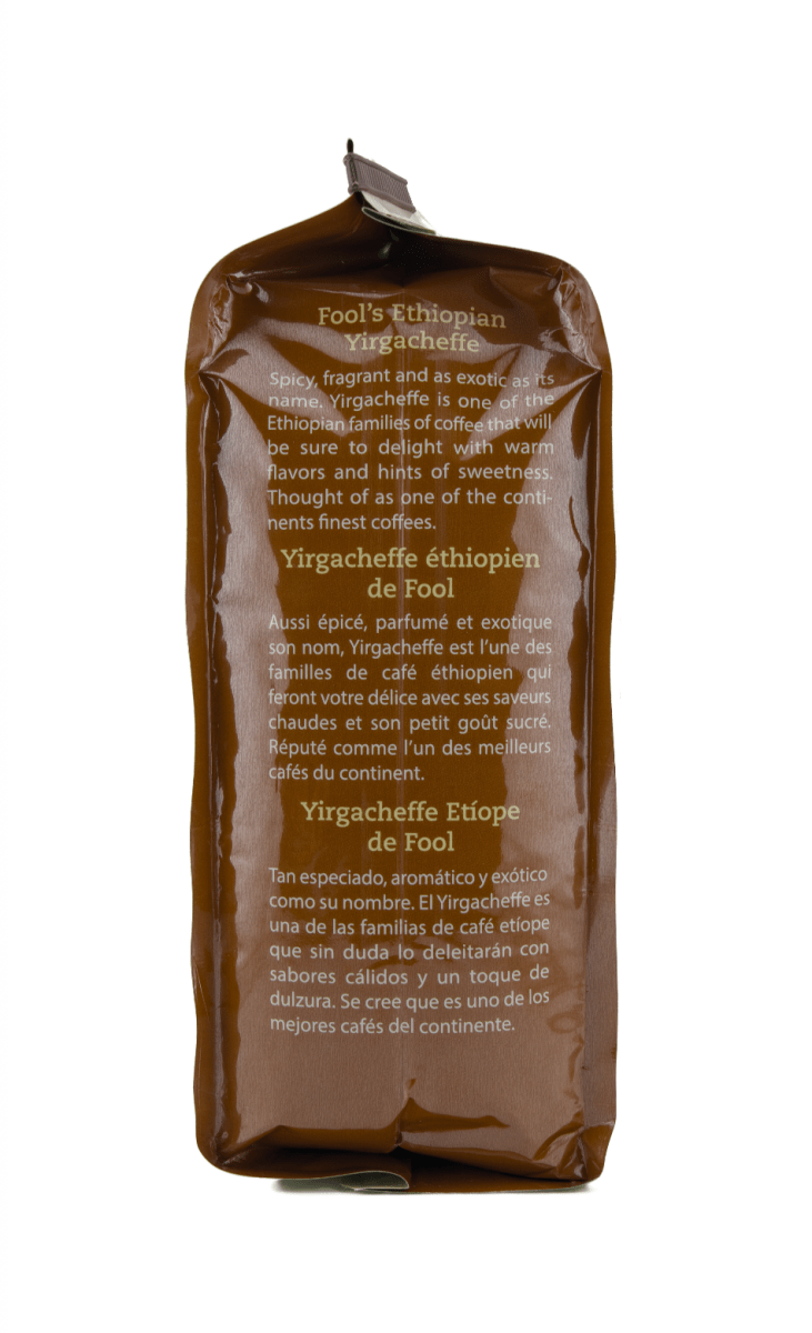 Coffee Fool's Ethiopian Yirgacheffe 2lbs - The Coffee Fool