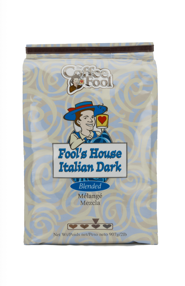 Coffee Fool's House Italian Dark 2lbs - The Coffee Fool