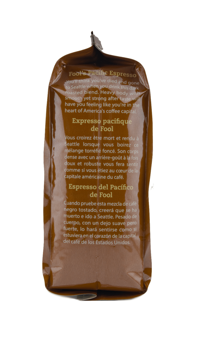 Coffee Fool's Pacific Espresso 2lbs - The Coffee Fool