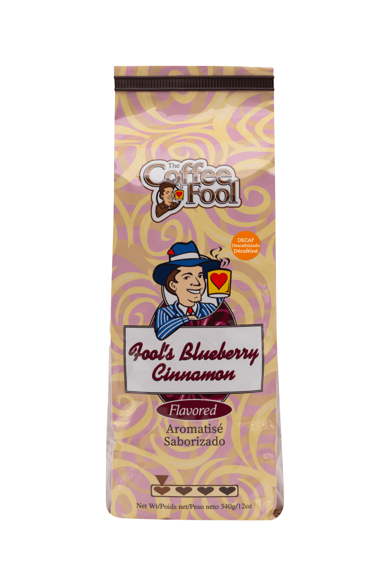 Fool's Decaf Blueberry Cinnamon Swirl - The Coffee Fool3051 - 0001