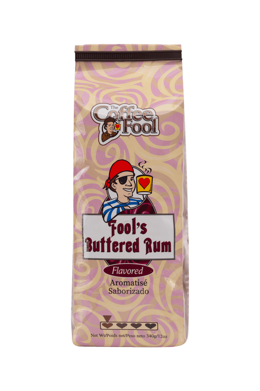 Fool's Decaf Buttered Rum - The Coffee Fool3011 - 0001