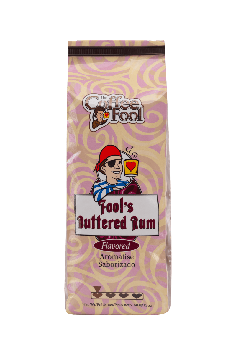 Fool's Decaf Buttered Rum - The Coffee Fool3011 - 0001