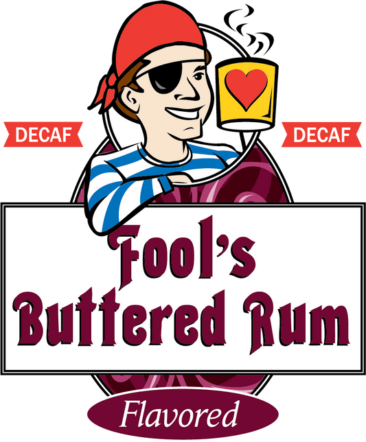 Fool's Decaf Buttered Rum - The Coffee Fool3011 - 0001
