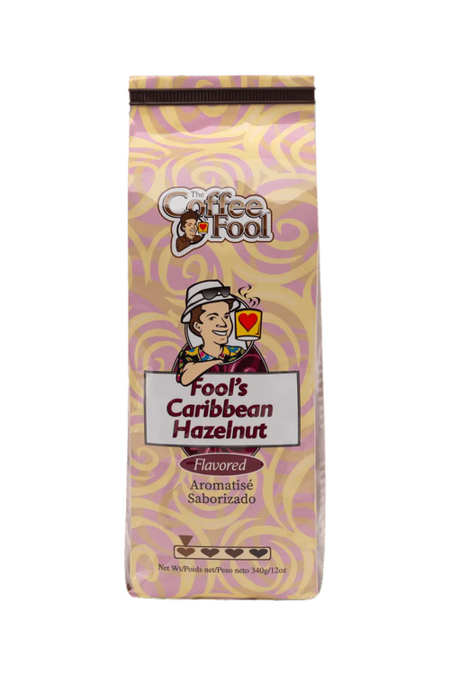 Fool's Decaf Caribbean Hazelnut - The Coffee Fool