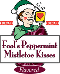 Fool's Decaf Peppermint Mistletoe Kisses - The Coffee Fool