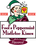 Fool's Decaf Peppermint Mistletoe Kisses - The Coffee Fool