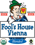 Fool's Decaf Swiss Water Organic Fair Trade House Vienna - The Coffee Fool
