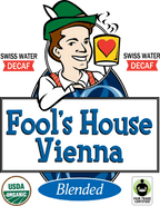 Fool's Decaf Swiss Water Organic Fair Trade House Vienna - The Coffee Fool