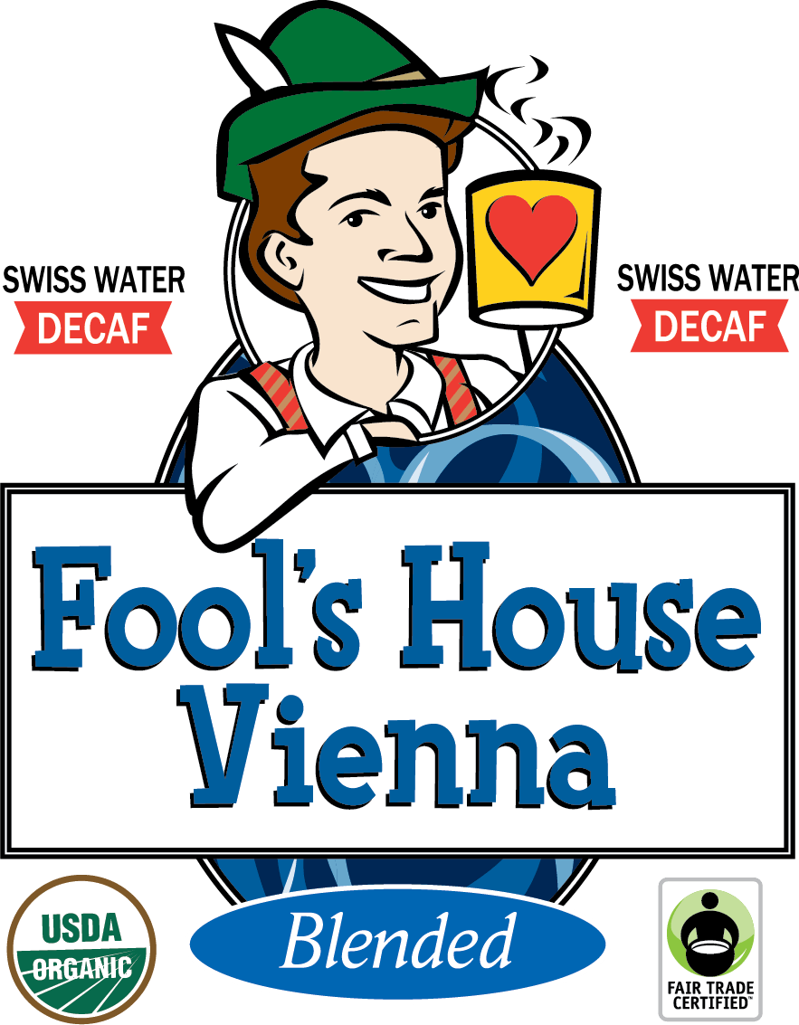 Fool's Decaf Swiss Water Organic Fair Trade House Vienna - The Coffee Fool2023 - 0001