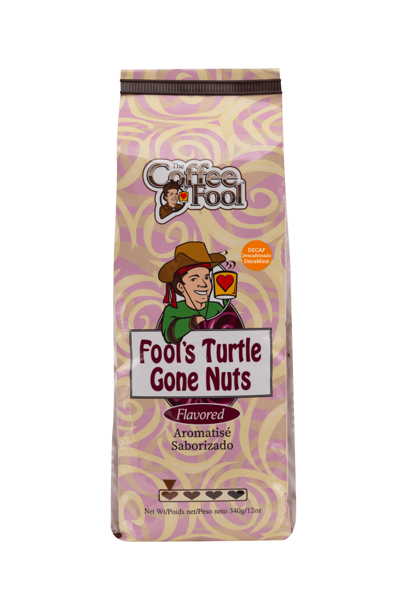 Fool's Decaf Turtle Gone Nuts - The Coffee Fool3451 - 0001