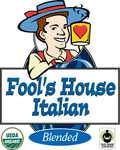 Fool's Organic Fair Trade House Italian - The Coffee Fool