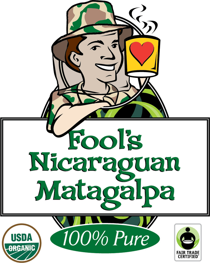 Fool's Organic Fair Trade Nicaraguan Matagalpa - The Coffee Fool1132 - 0001