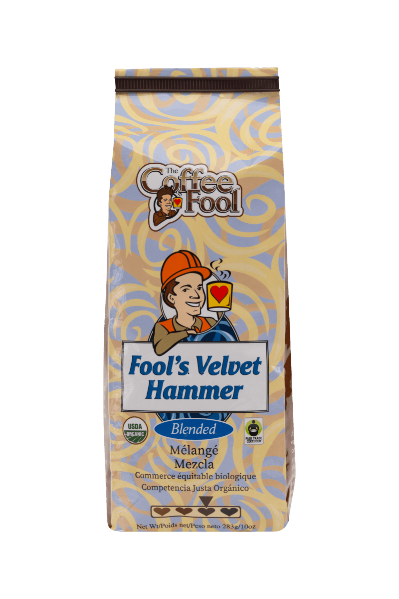Fool's Organic Fair Trade Velvet Hammer - The Coffee Fool2142 - 0001